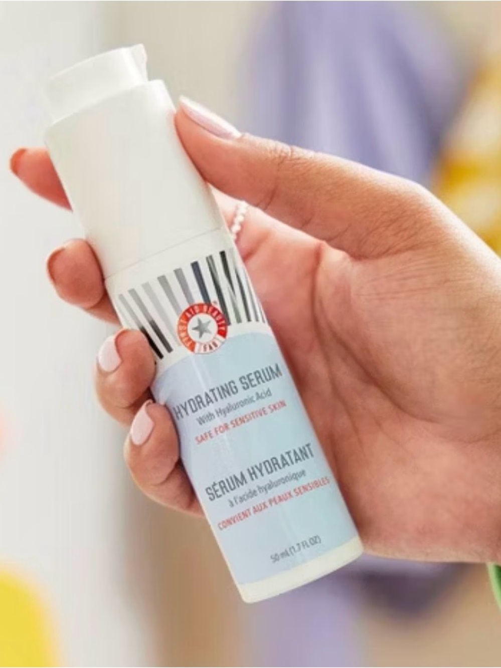 First Aid Beauty Face Hydrating Serum Hyaluronic Acid Instantly Boosts Moisture